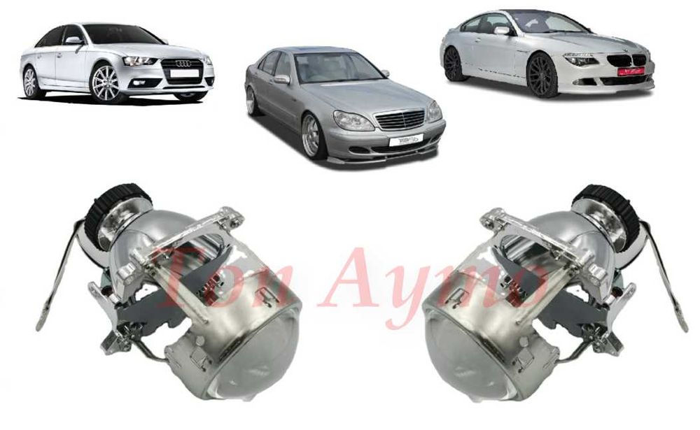 Биксенонови Лупи 3" инча Фабричен Ксенон D2S, D1S/D3S, H7 Bosch AL