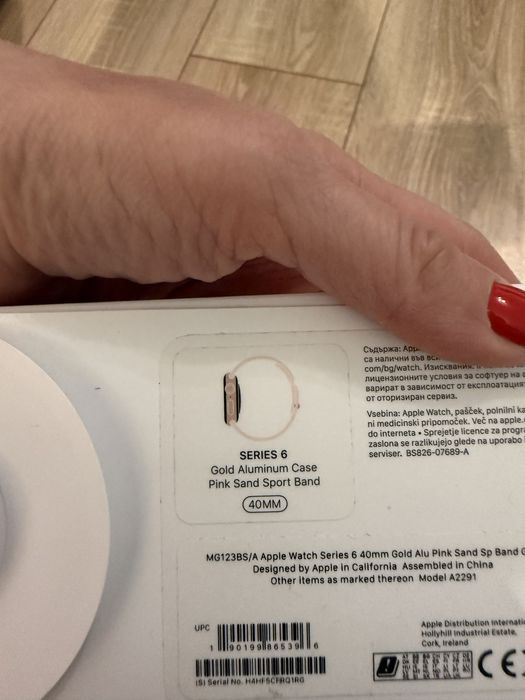 Apple Watch 6 40 mm Pink Sand