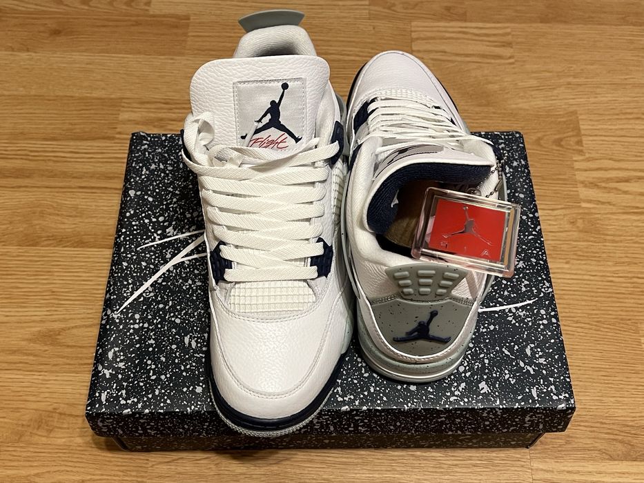 Jordan Retro 4 Midnight Navy 44