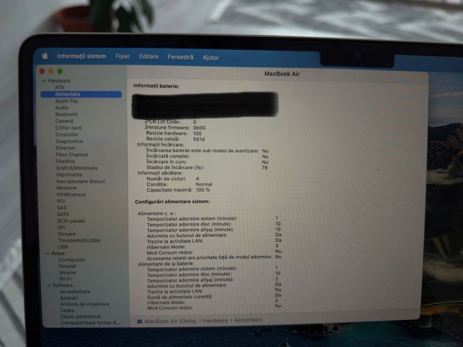 MacBook Air 13" M4 (Model 2025/2026