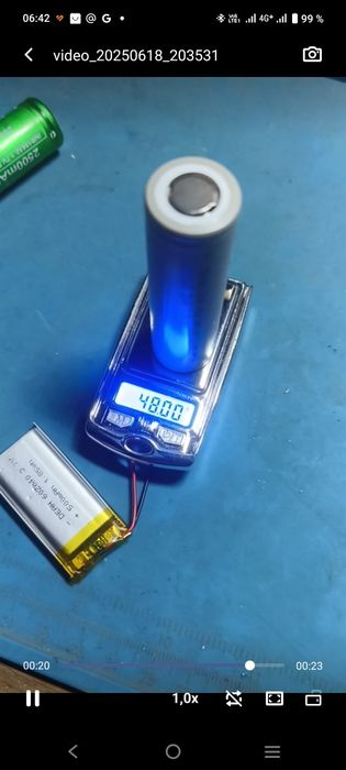 Li-ion аккамуляторы.