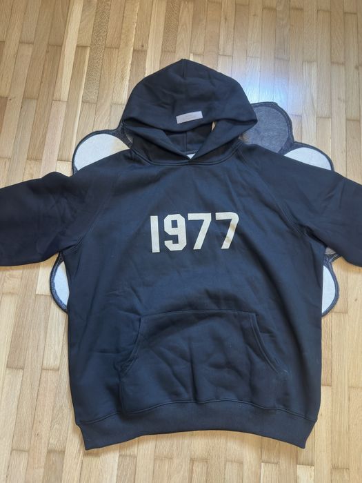 Hanorac  essentials 1977 negru L