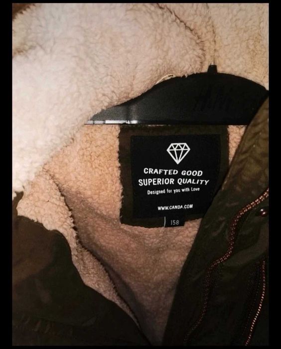 Geaca stil parka copii