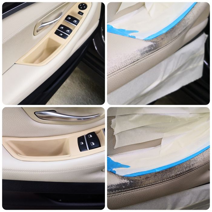 dexter detailing - reconditionat tapiterie piele - revopsire