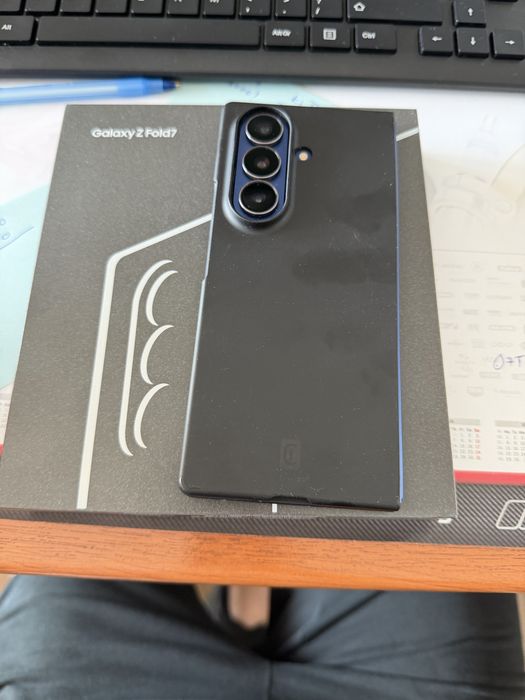 Samsung Fold 7 256 gb blue shadow Garantie
