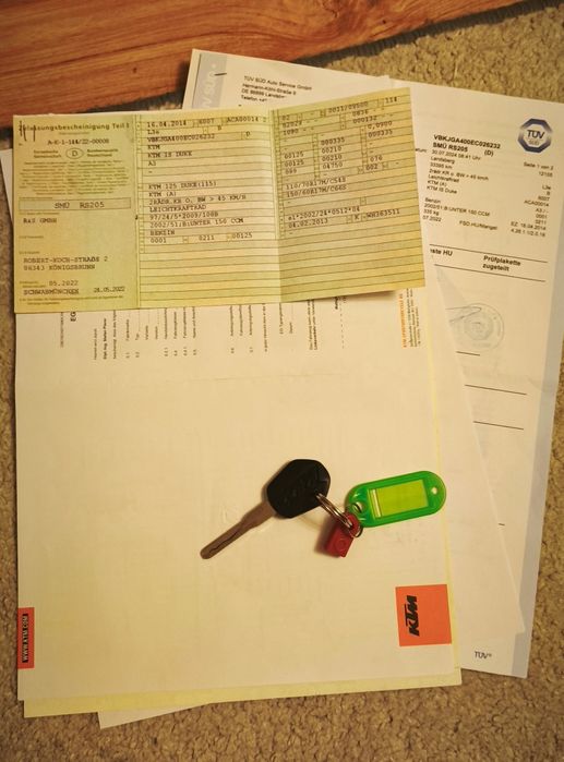 KTM Duke 125 cu ABS, cat. A1