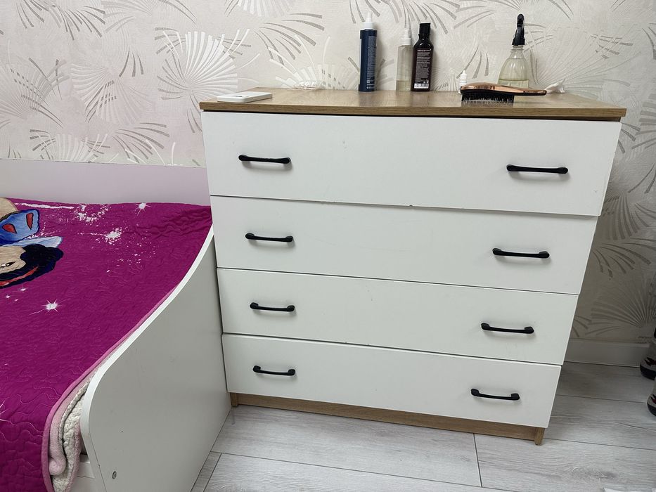 Срочно продам!!! Комод, Кровать, дет. Машина