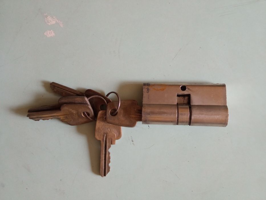 Личинка цилиндровый механизм для врезного замка с ключами