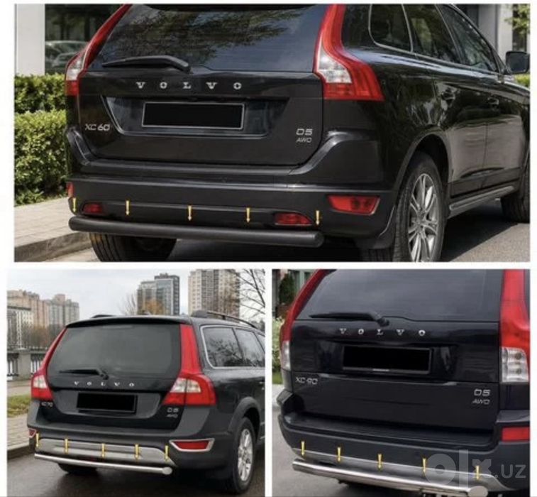 Защита бампера Volvo Xc60 Xc70 Xc90 все поколения