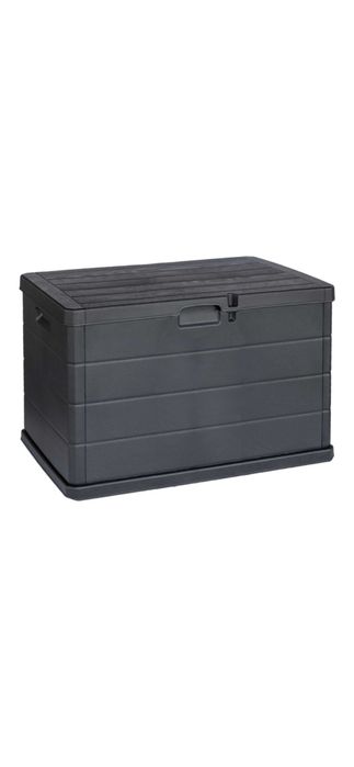 Lada depozitare, pentru gradina, Beta, polipropilena, gri antracit, 170 l, 78 x 55 x 52 cm