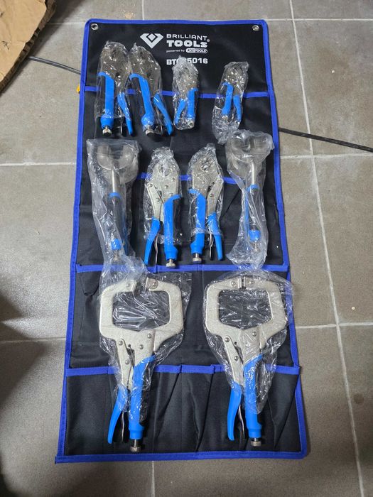 Set de 10 clesti autoblocanti Powered by KS TOOLS