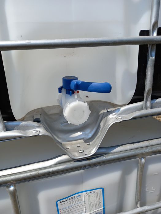 Ibc- 1000 litrii# BAZIN PLASTIC # CURAT #