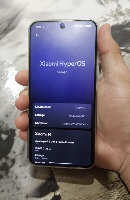 Xiaomi 14 12+12/256гб