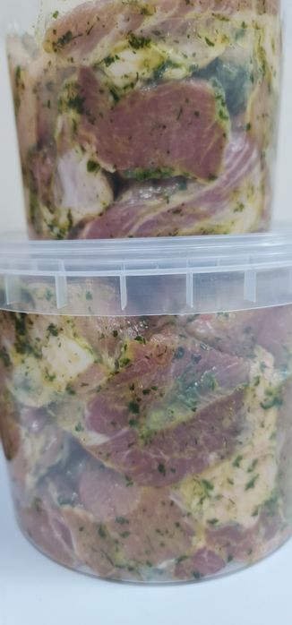 Готовый шашлык(свинина).