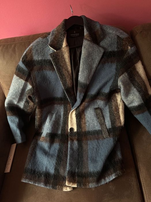 Oversized палтенце Stradivarius