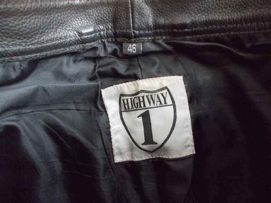 pantaloni de dama, calitate,piele naturala highway-1,ideal moto,choppe