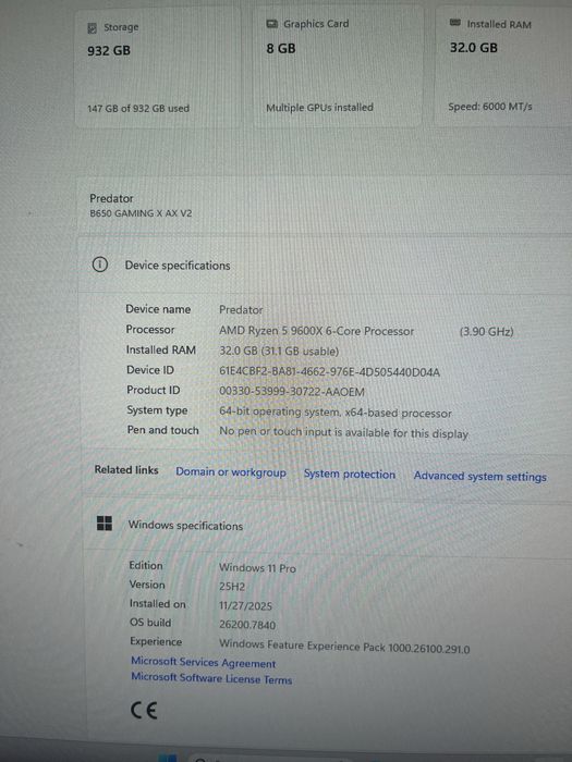 Setup de gaming full