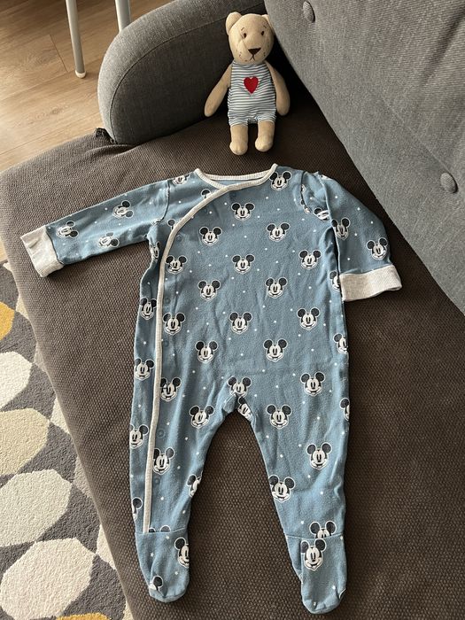 Salopete bebe C&A cu botoșei mărimea 80