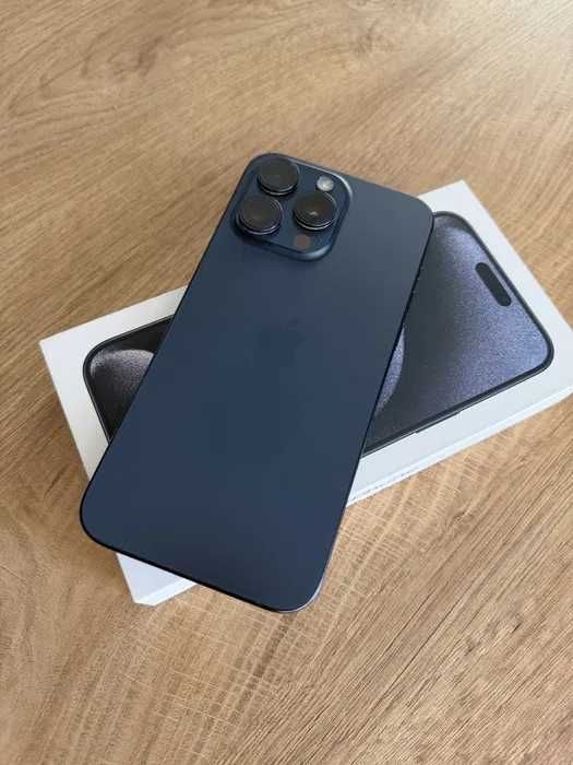 iPhone 15 Pro Max 256GB – Blue Titanium