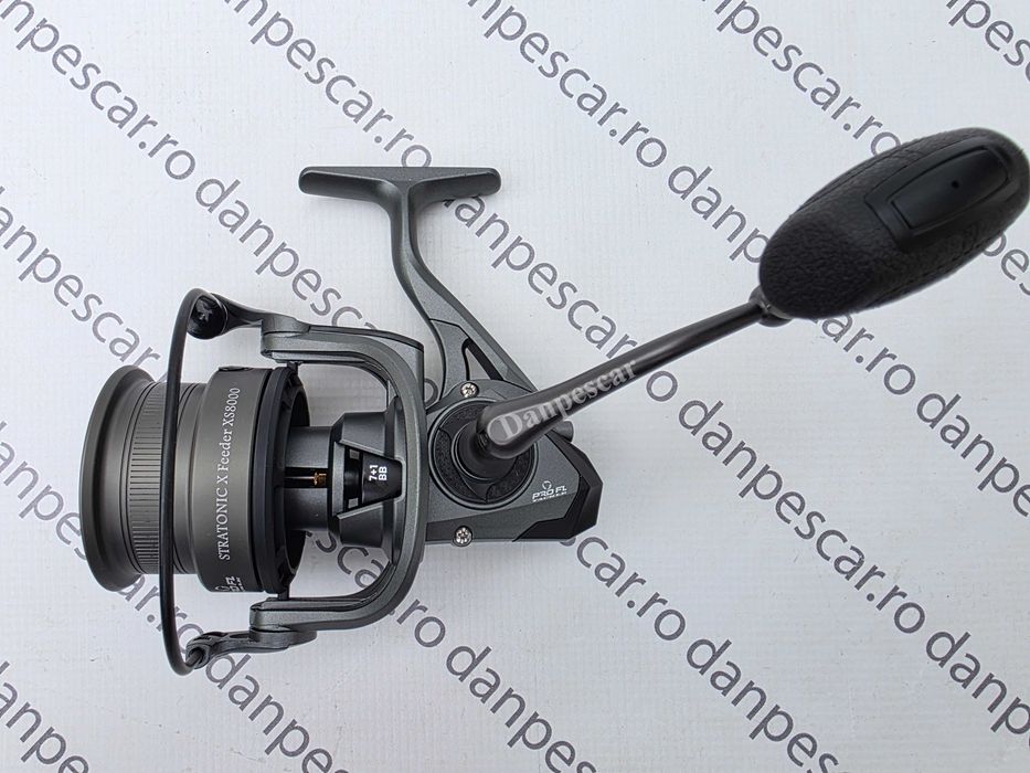 SET 2 Mulinete PROFL Stratonic FEEDER XS800 cu tambur Long Cast 355gr