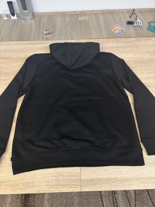 Hanorac Polo Negru – Fără Fermoar | M