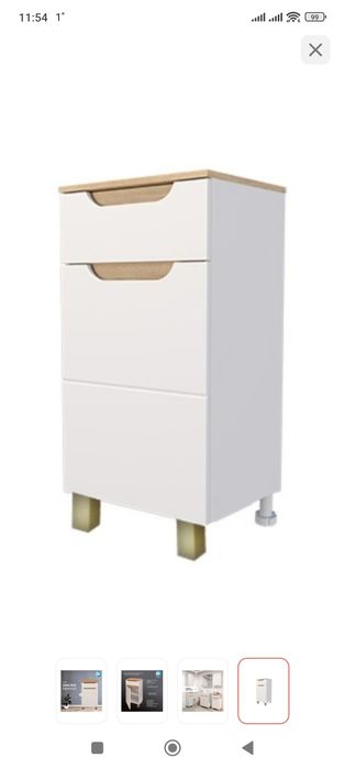 Тумбочка, состояние новой