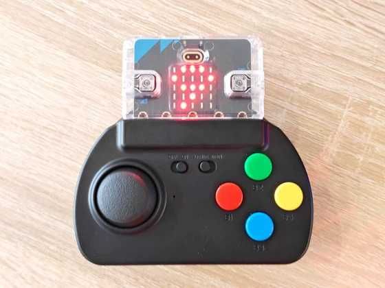Kit pentru robotul ELECFREAKS PU cu micro:bit și baterii