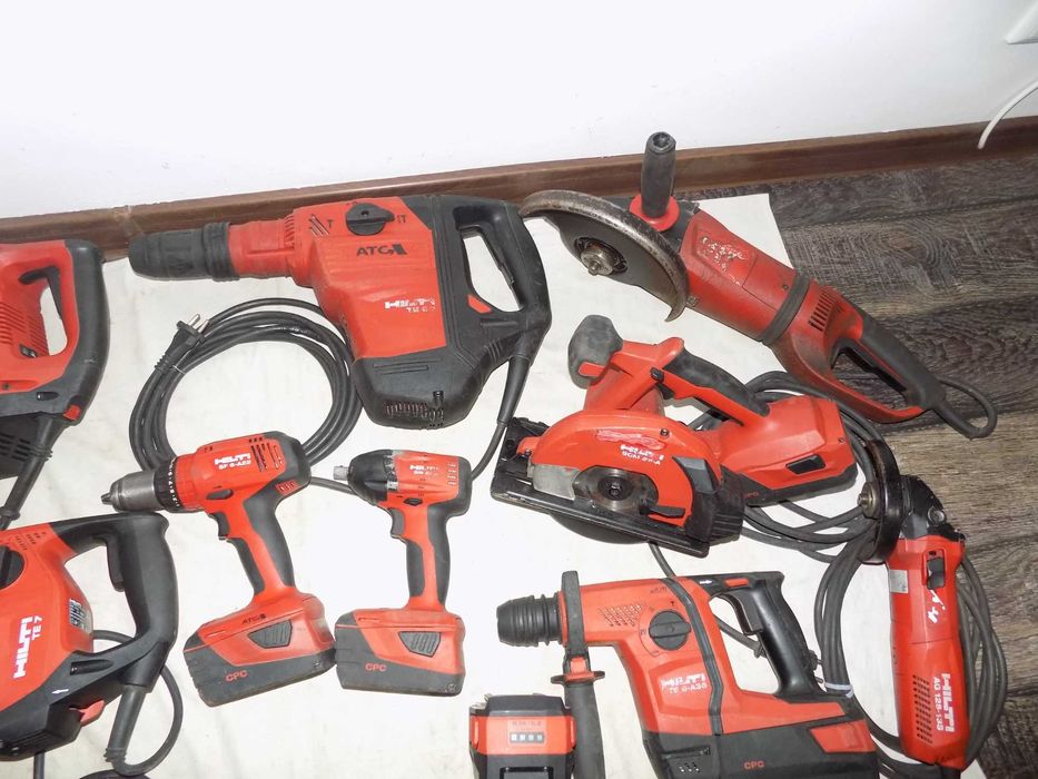 Scule Hilti functionale  TE 50/60 , Te 7/7C , Te 30 , Laser PM 2-LG