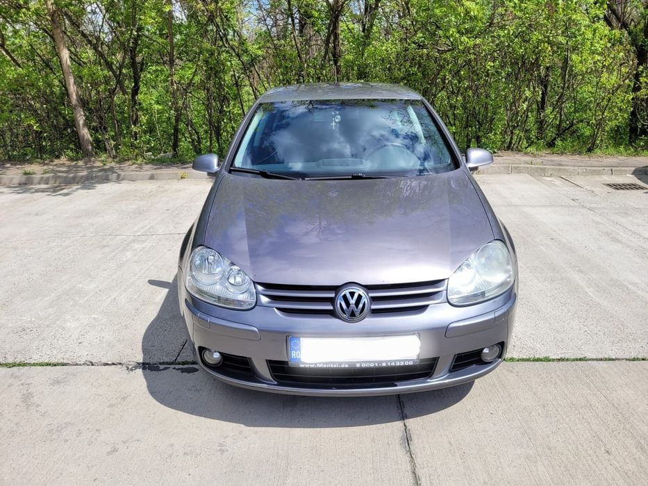 VW Volkswagen Golf 5 United 2.0 TDI 2008, Unic Proprietar, Kilometri Reali, Germania, Mașină Nefumători