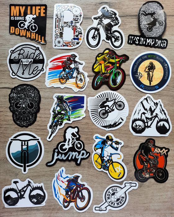 Велосипедные наклейки