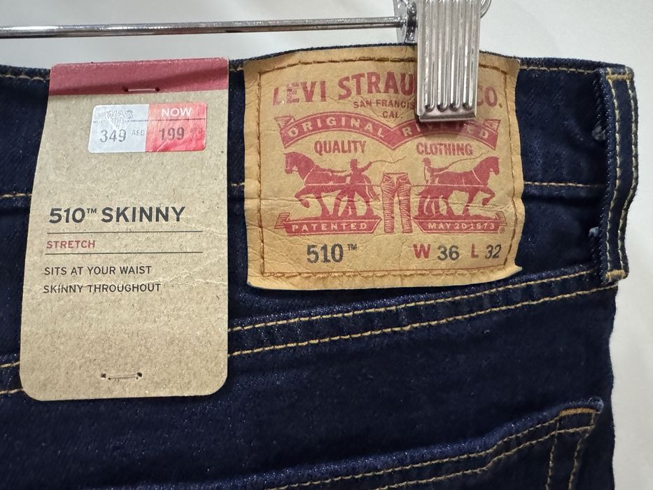 Джинсы Levis, оригинал, плотные, 36/32, подойдут на 34