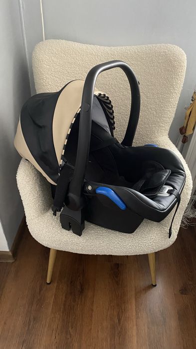 Бебешка количка 3 в 1 Dada Paradiso Stars Gold