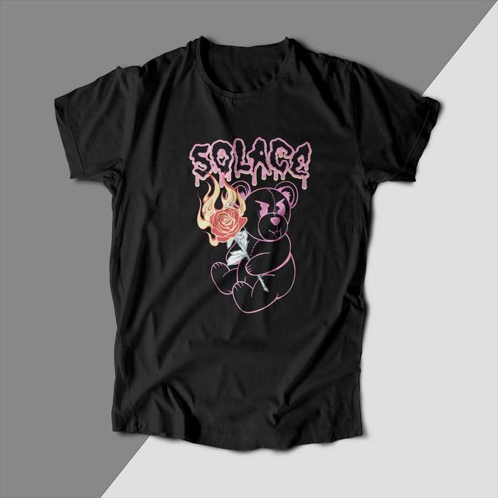 Тениски с Teddy Bear, Черни тениски с Мече