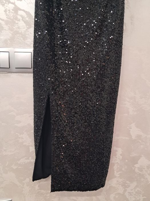 Rochie cu paiete neagra