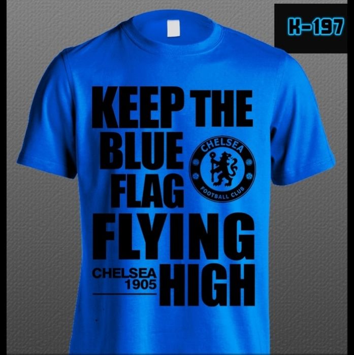 ЧЕЛСИ / CHELSEA фен DRI-FIT тениски с ИМЕ и НОМЕР по избор!