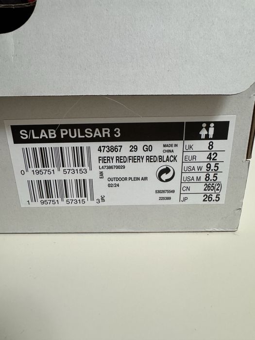 Salomon S/lab pulsar 3