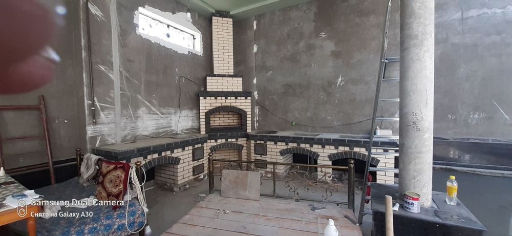 Строим летние кухни, помпейские печи, барбекю, очаги.