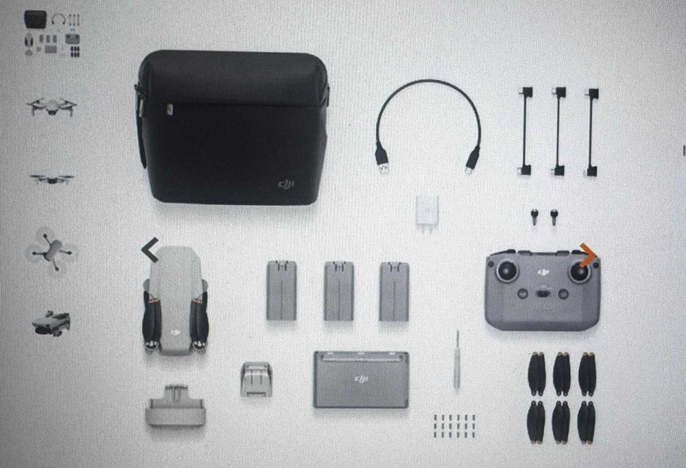 Drona DJI MINI 2 ultralight 249 gr, Rezolutie video 4K.