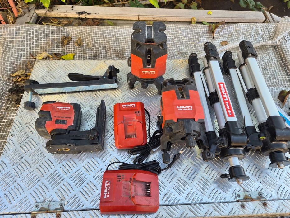 Nivela laser Hilti PM 40 - MG  / PM 2- LG raza verde