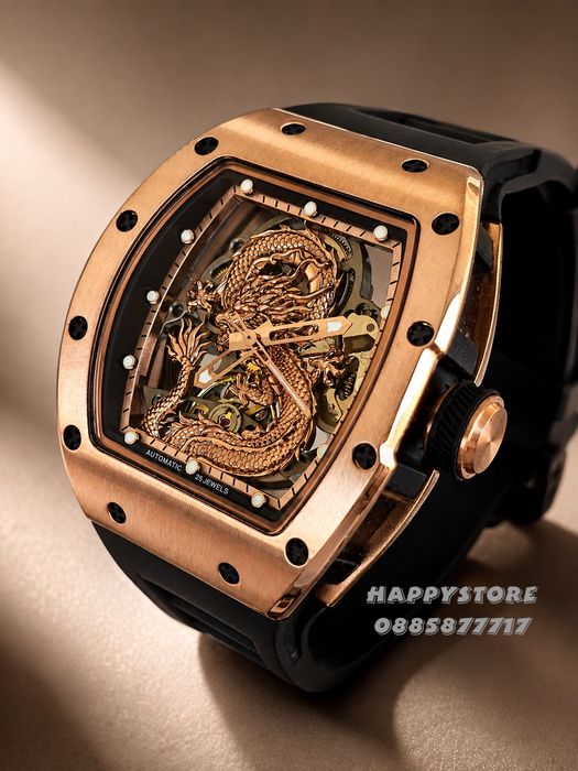 INVICTA Dragon Rose Gold automatic 42 mm, Инвикта нов мъжки часовник