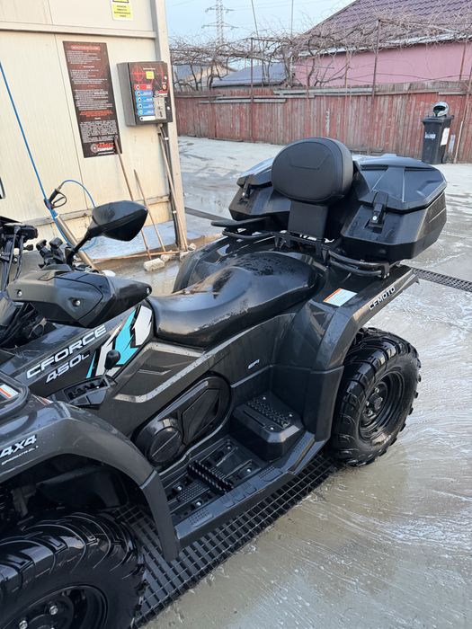 CF Moto 450 2023 - 1400km - Full Accesorii - 4500€ FIX