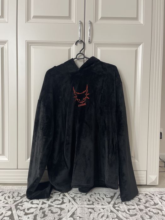 плюшевый свитшот