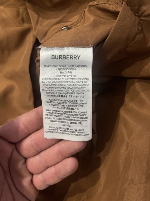 Burberry Paddet logo / Пухен елек  Л