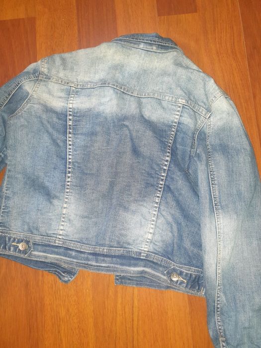 Vand geaca Denim M brodata