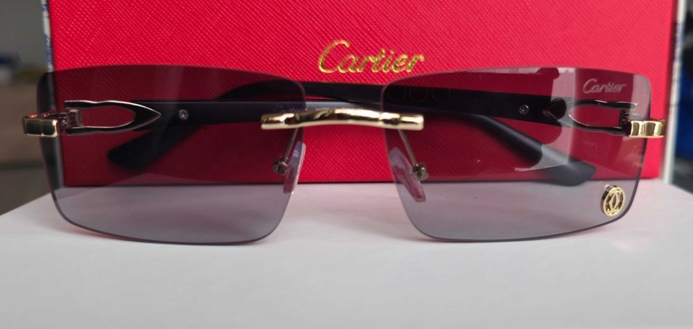 Ochelari de soare Cartier Horn Black