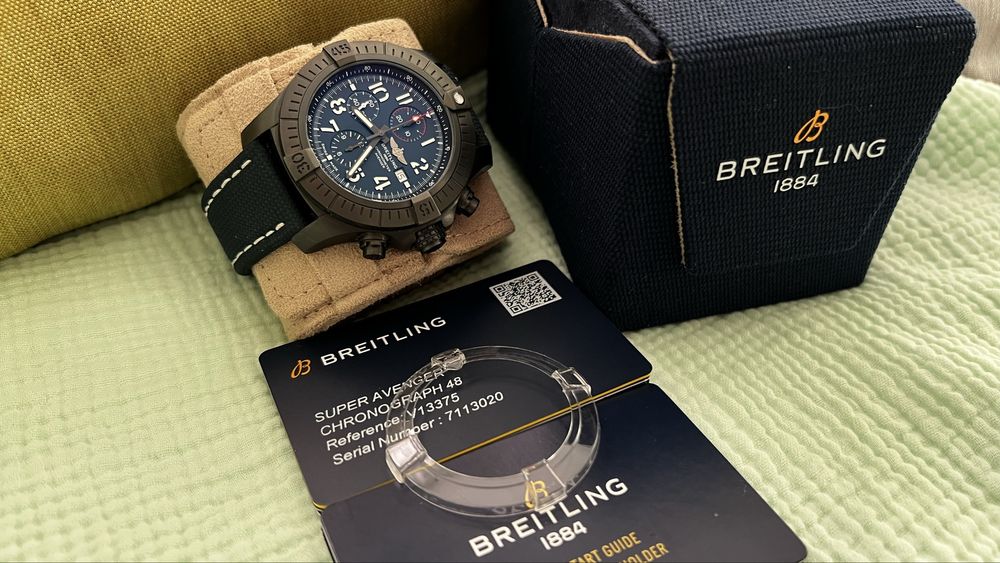 Breitling Super Avenger Chronograph 48 NIGHT MISSION