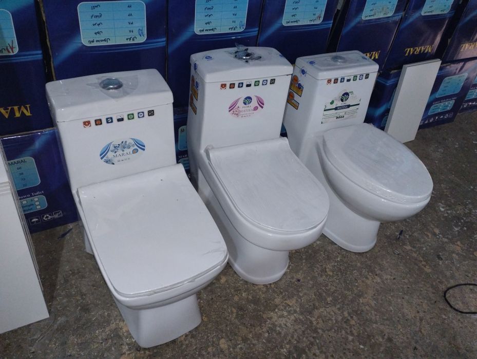 Унитаз литой моноблок