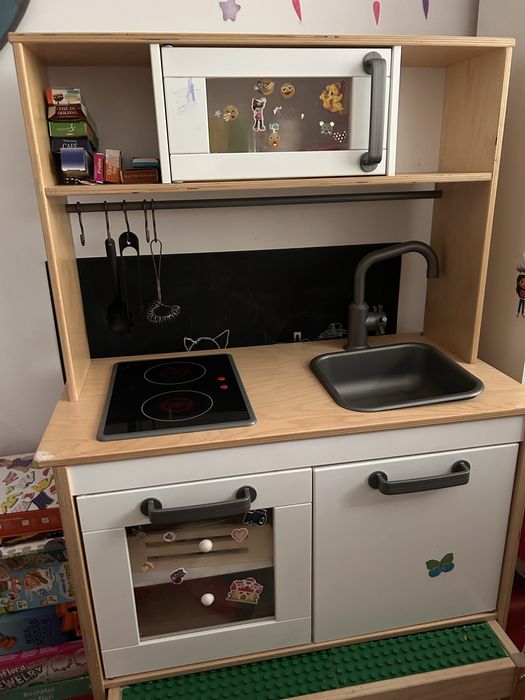 Bucatarie lemn copii ikea