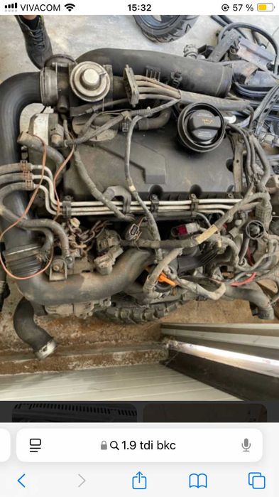 двигател 1,9 105 bkc Volkswagen