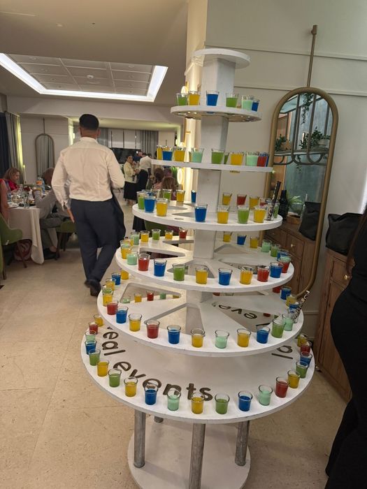 Tort de shoturi/ 100 sau 150 shots /fum greu,baloane cu fum,cabina foto